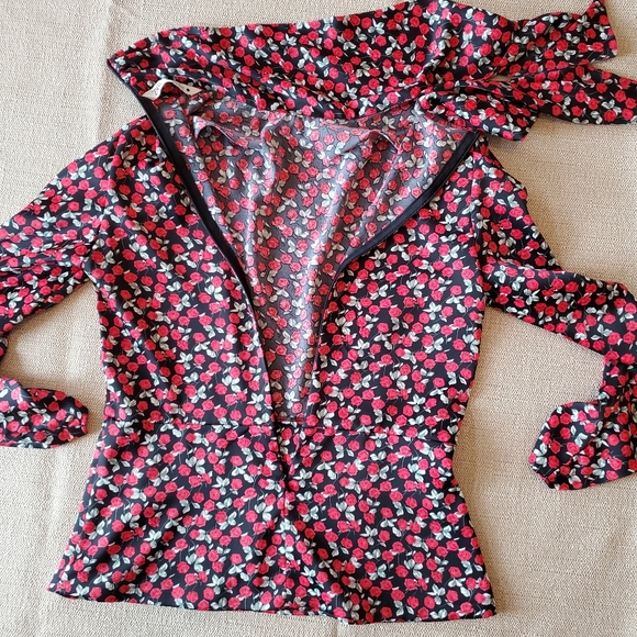 🎈2/$50 Zara Rose Peplum Blouse - Picture 8 of 16